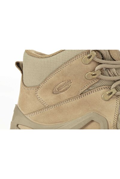 Scooter 1492 Genuine Leather Nubuck Tactical Beige Waterproof Men's Boots