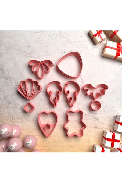 CookieKonsept Set de matrițe din argilă polimerică