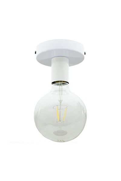 BSA LIGHTING ثريا سقف بيضاء واحدة من Luan