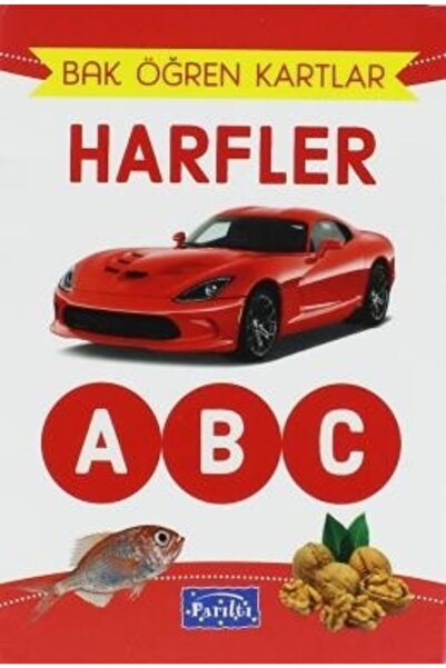 Parıltı Yayıncılık Bak Öğren Kartlar - Harfler