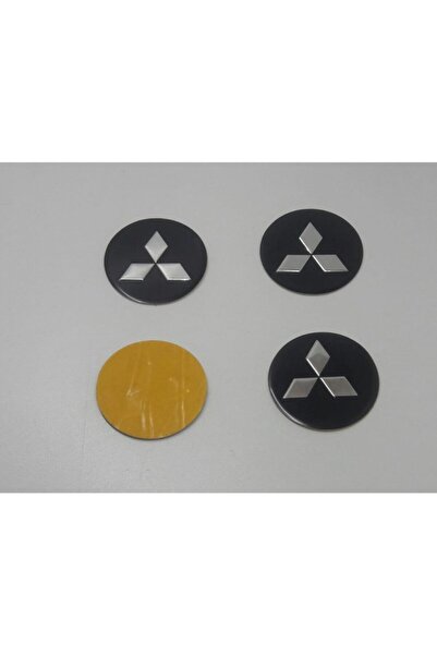Mitsubishi Jant Göbeği Etiketi 55mm Çap