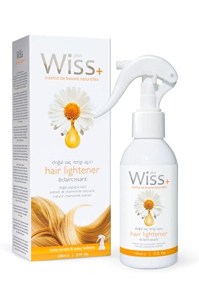 Wiss Plus Papatya Özlü Saç Rengi Açıcı Sprey 150 ml & Kedi Desenli Pamuklu Plaj Havlusu