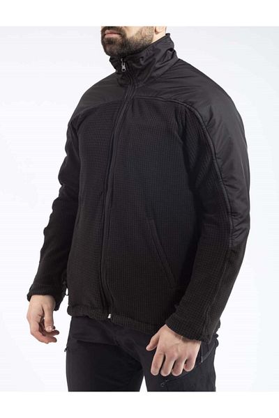 VAV WEAR Tactical Outdoor Men's Sweatshirt Cosmetic Thick Fleece Coat Trekking Camping Honeycomb