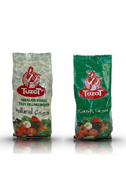 TUZOT Klasik Ve Natural Çeşni 200 gr 2 Adet