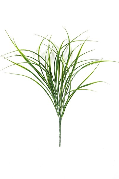 Yapay Çiçek Deposu Yapay Çimen Demeti 50 cm Yeşil