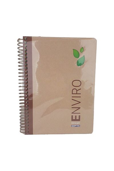 Gıpta 100 Sheets Checkered Enviro Extra Light Hard Cover 17x24 100