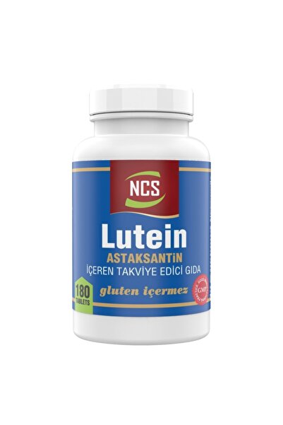 NCS Lutein 15 mg Astacanthin 12 mg 180 Tablets with Zinc Support
