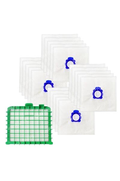 Parmis Rowenta Ro 4541 Silence Force Filter - 20 Dust Bags Tt0090-F