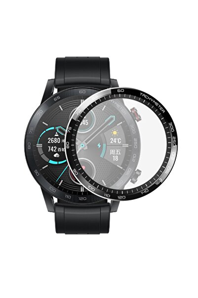 Microcase Honor Watch Magic 2 Uyumlu 46 mm Numerik Tam Kaplayan Kavisli Ekran...