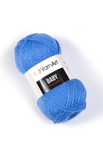 Yarnart Baby - Fir tricotat manual pentru bebeluși, albastru-600