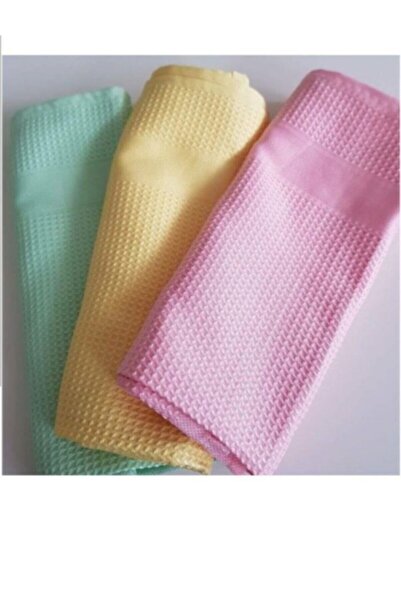 MATMAZELŞHOP Microfiber Cleaning Cloth 3 Pieces Multicolored 42 X 68 Cm
