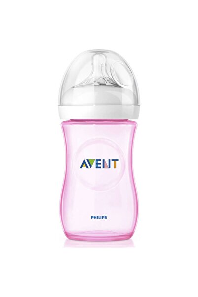 Philips Avent Scf694/17 Single Pink Baby Bottle - 260 Ml Natural