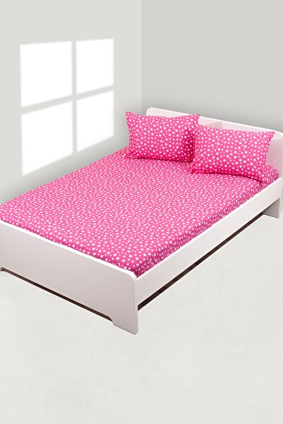 GÜNTEKS Ranforce Large Size Elastic Sheet and Pillow Case