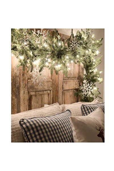 Anycast 5mt Peri Günışığı 50 Led Pilli Noel Parti Yılbaşı Ağaç Dekor Aydınlatma Lamba Animasyonlu Süsleme