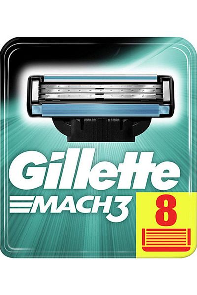 Gillette Mach3 Spare Shaving Blade 2 Pieces of 4