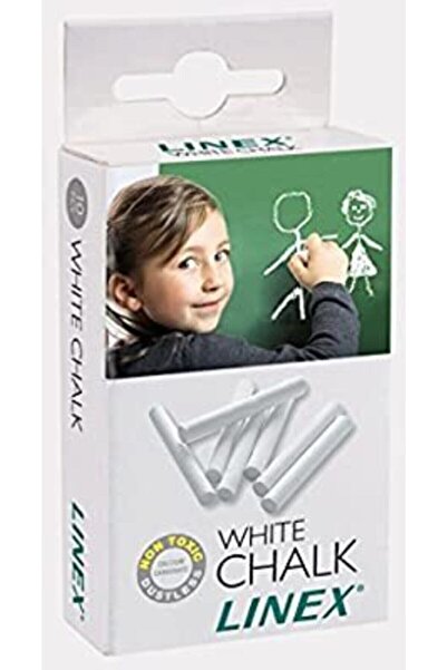 Linex Beyaz Tozsuz Tebeşir 100'lü Kutu