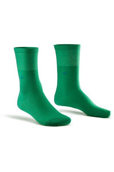 Bonny Silver Men's Green Silver Fragrance Socks