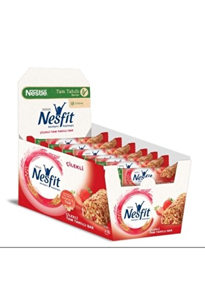 Nestle Nesfit Çilekli Bar 23,5 Gr X 16 Adet