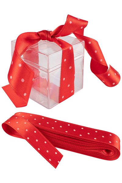 Kına Atölyesi Satin Ribbon Polka Dot 2cm 10m