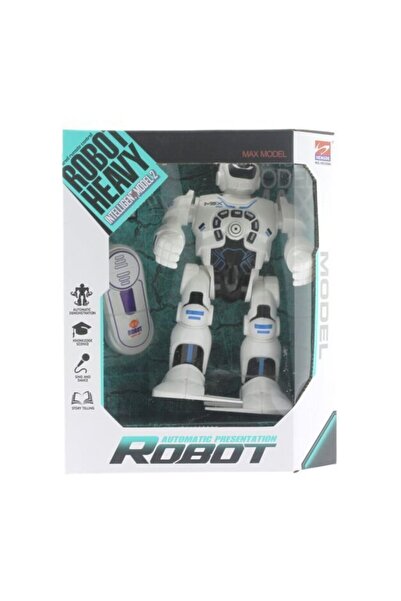 Mega Oyuncak Oyuncak Işıklı Sesli Uzaktan Kumandalı Robot Zeki Robot