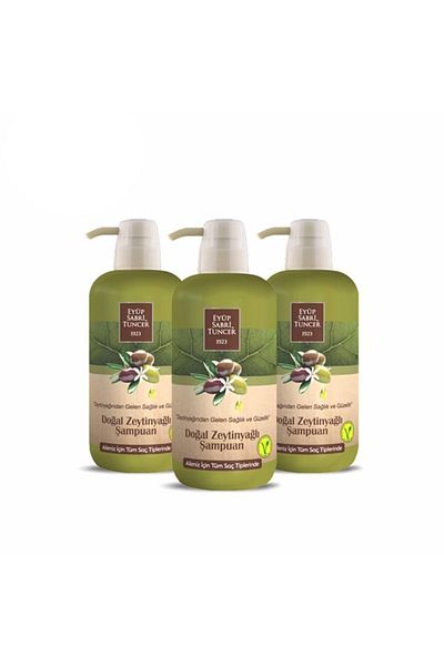 Eyüp Sabri Tuncer 3 Pack Olive Oil Shampoo Set