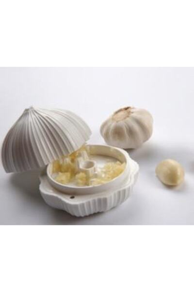Çokuygunuz 2 Adet Sarımsak Şeklinde Plastik Sarımsak Ezici Rondo Rende Doğrayıcı