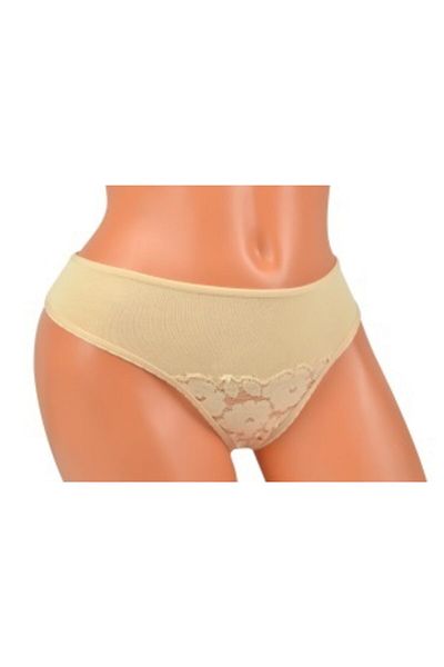 Afrodizyac Modal Nude Colored Lace Thong