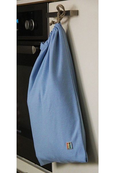 Çizgikare Cloud Blue Bread Bag