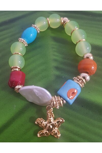 Generic Brand Natural Stone Mother of Pearl Bracelet-4 Model