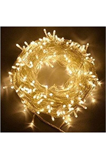 Anycast 10mt Günışığı 100 Led Fişli Noel Parti Yılbaşı Ağaç Dekoratif Aydınlatma Lambası Animasyonlu Süsleme