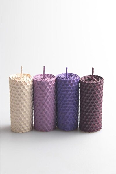 Zarias's Balmumu Kutulu Mum Paleti 4 Lü Mor