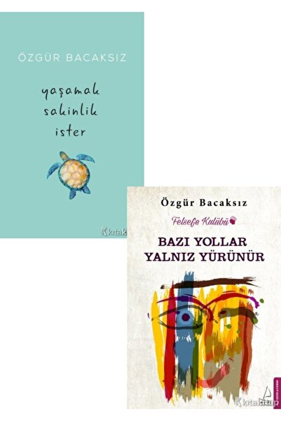 Fark Yayınları Yaşamak Sakinlik Ister - Bazı Yollar Yalnız Yürünür - Özgür Ba...