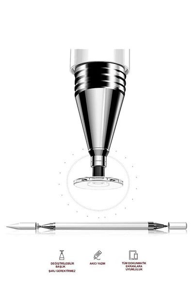 TEKNETSTORE Touch Passive Stylus Pen Tablet Phone Computer Touch Pen