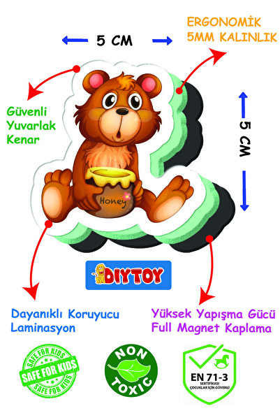 Diytoy Manyetik Hayvanlar