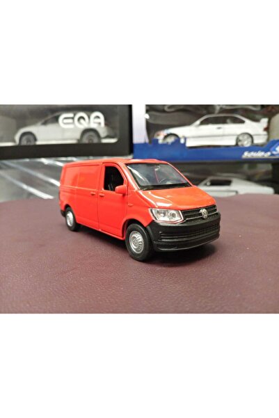 WELLY مقياس 1:36 فولكس فاجن ترانسبورتر T6 فان (أحمر)