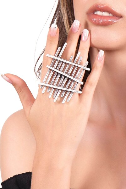 LABALABA Kadın Antik Gümüş Kaplama Ayarlanabilir Bohem Yüzük