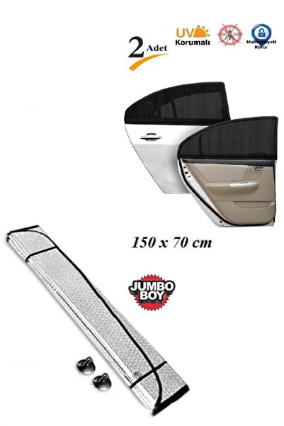 Ankanorm سيارة الجبهة الزجاج الأمامي بالون ظلة 150x70 سم 2 قطعة السيارات الجا...