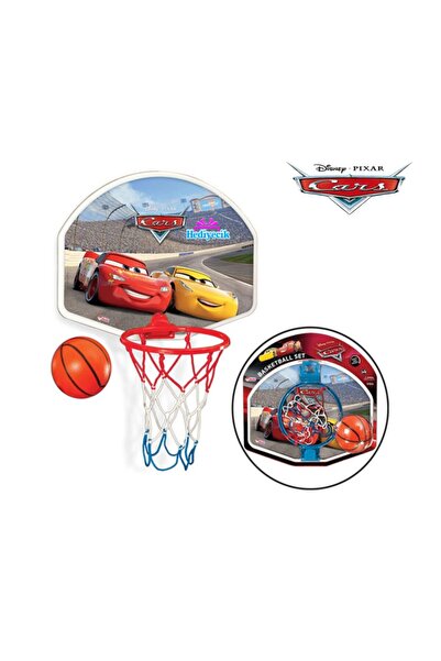 hediyecik Cars Şimşek Mcqueen Orta Boy Basketbol Potası