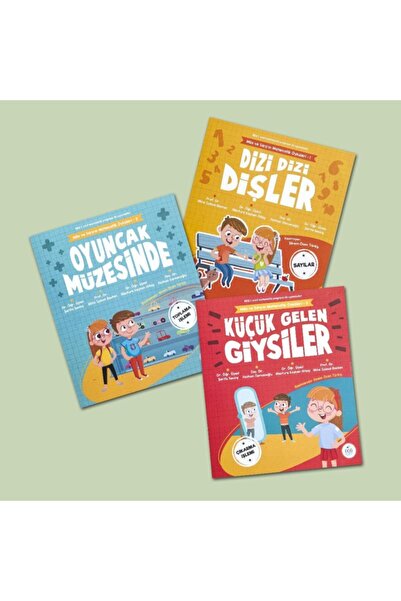 Pötikare Yayıncılık قصص ميلا وسارب للرياضيات (1-2-3) مجموعة من 3 كتب