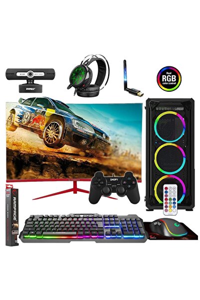 Zeiron Arx70 Ryzen 5 3600 16gb 240gb+1tb Rx550 27 Oyuncu Bilgisayarı