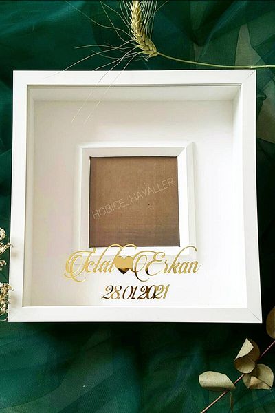 Verda Çerçeve Λευκό πλαίσιο μνήμης 25x25 cm