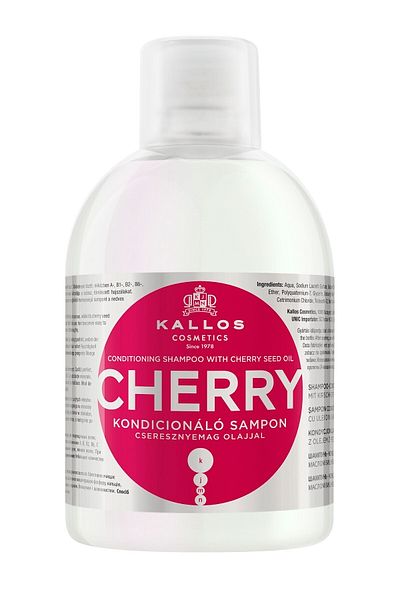 Kallos Cosmetics Cherry 1000ml Cherry Seed Oil Shampoo