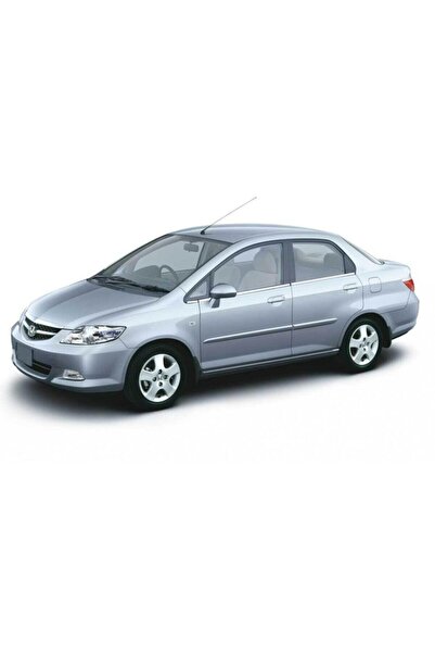 BLUEOTO Honda City Uyumlu rom Cam Çıtası 2006-2009 Arası 6 Parça Paslanmaz Çelik