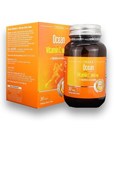 Ocean Vitamin C 1000 Mg 30 Tablet +bioflavonoids