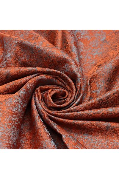 LEVENT ÖZEL Dejavu Jacquard Background Curtain Fabric - 100x280