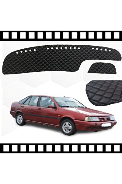 Point Fiat Tempra Kolçak + Göğüs Halısı Siyah Suni Deri