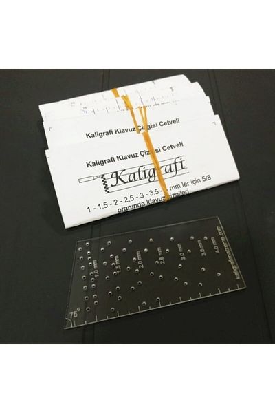 farklı bir hediye Calligraphy Guiding Ruler