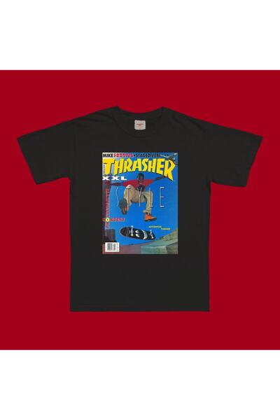 Drippy Tricou Thrasher (negru)