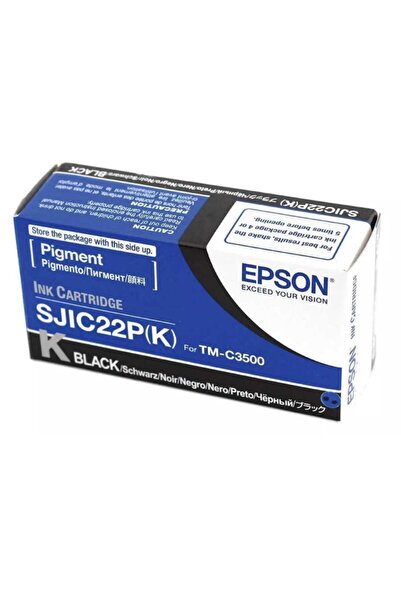 EPSON Sjıc22-c33s020601 Siyah Orjinal Kartuş