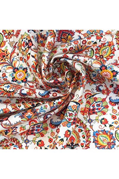 SUZANİ Renkli Goblen Desenli Dijital Baskılı Kumaş Kms-1166